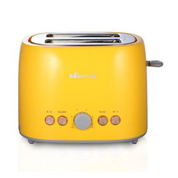 小熊bear家用電器 全自動(dòng)六檔控溫烤面包機(jī)多士爐DSL-606黃色款評測與注意事項(xiàng)